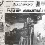 Phạm Duy làm người mẫu!