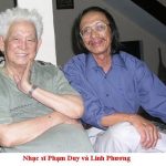 Phạm Duy và nhà thơ Linh Phương
