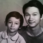 Hai cha con Duy Quang & Phạm Lylan