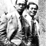 Bùi Công Kỳ và tác giả, Quán Nghệ Sĩ, Huế 1946