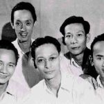 Đồng nghiệp tại Đài Pháp Á, 1952