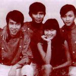 Duy Quang (bên trái) trước khi có ban The Dreamers
