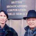 Duy Cường và bố tới Đài BBC
