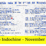 Chương trình của Ðài RADIO INDOCHINE