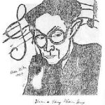 Phan Kế An vẽ Phạm Duy