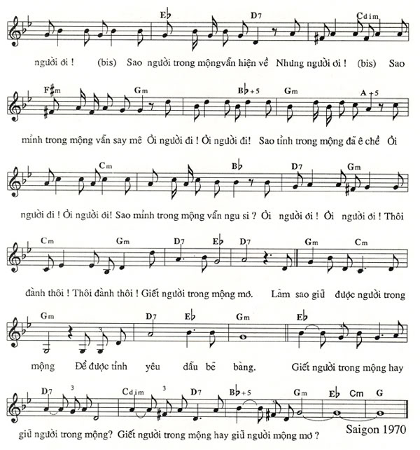 Giết Người Trong Mộng - Phạm Duy