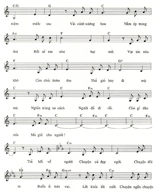 Nghìn Trùng Xa Cách - Phạm Duy