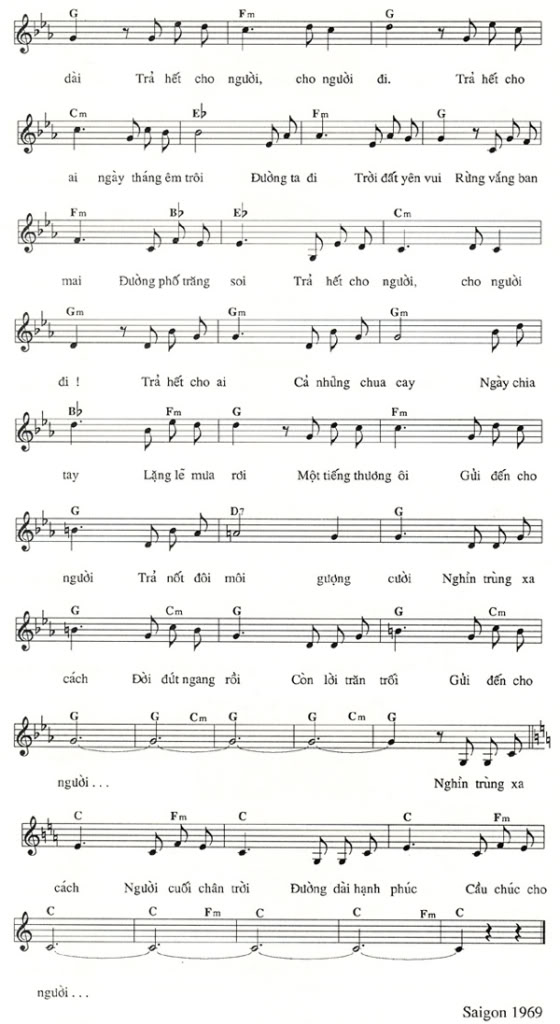 Nghìn Trùng Xa Cách - Phạm Duy