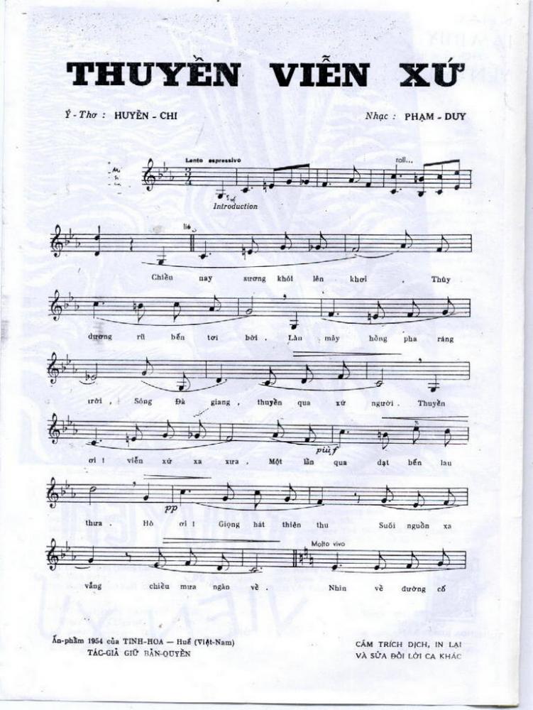 Thuyền Viễn Xứ - Phạm Duy